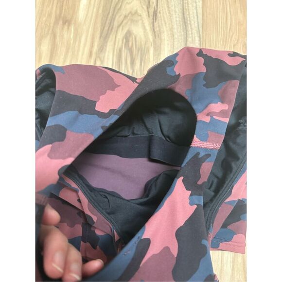 Lululemon Align Tank Top Crop Leggings Set Camo Red Grey Workout Gym - Picture 9 of 15